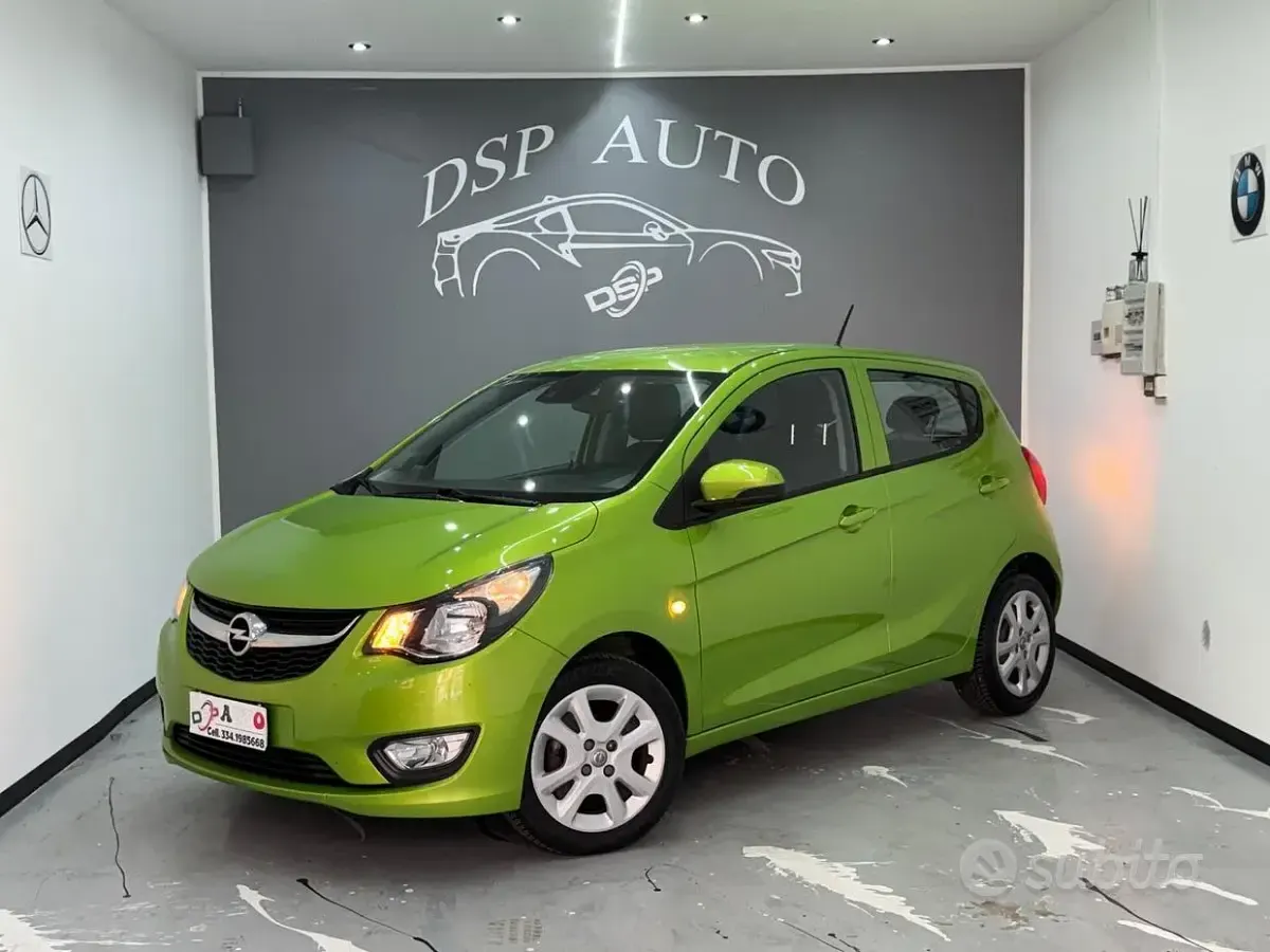 Usata Opel Karl Innovation 75 CV (55 kW) 2016 Verde Utilitaria