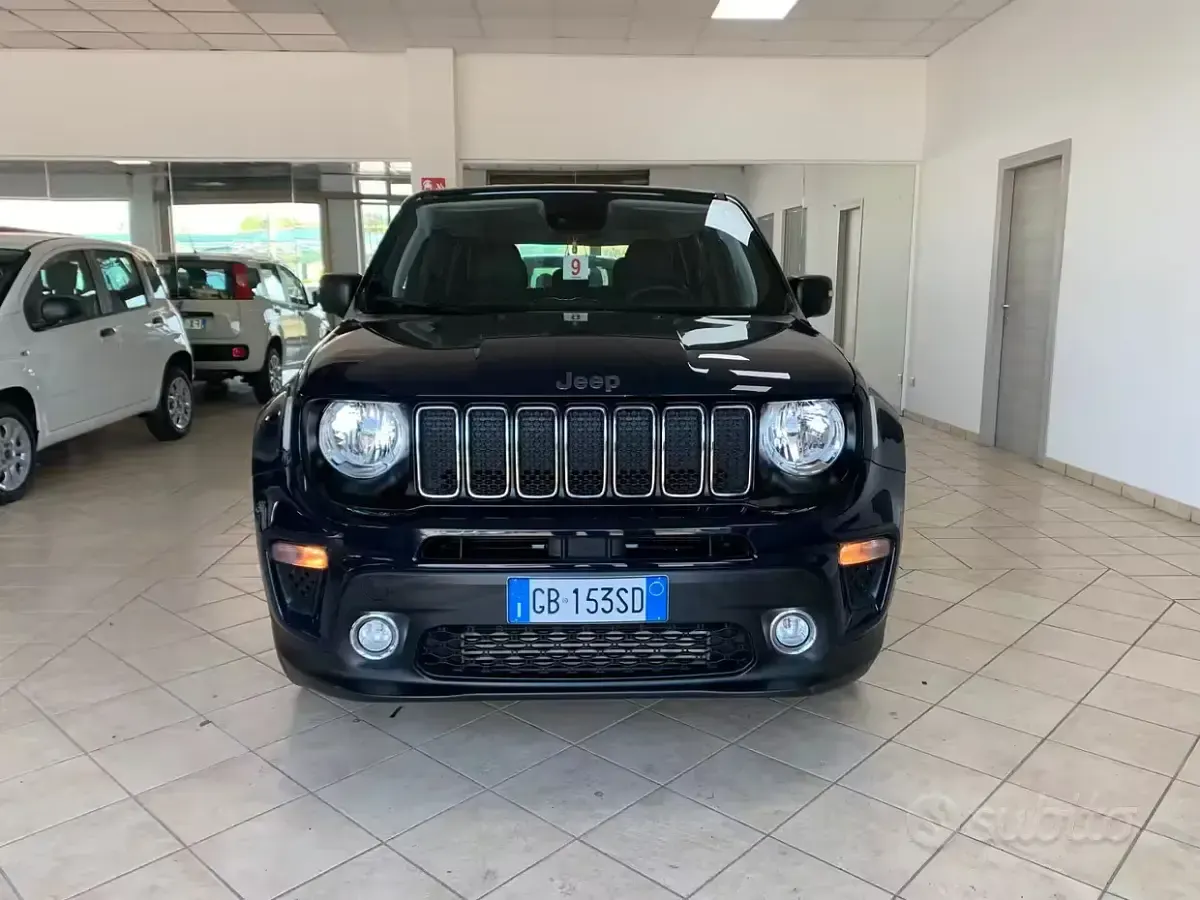 Usata Jeep Renegade Limited 140 CV (102 kW) 2020 Blu/azzurro SUV