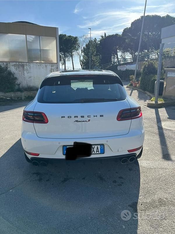 Usata Porsche Macan S 250 CV (183 kW) 2015 Bianco SUV