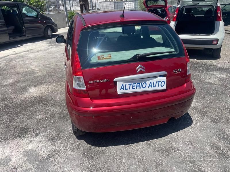 Usata Citroën C3 73 CV (53 kW) 2009 Rosso Berlina