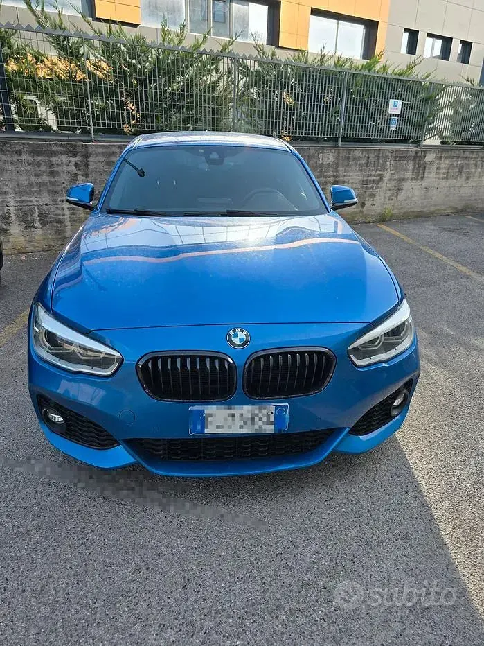 Usata BMW 116 M Sport 116 CV (85 kW) 2017 Bluazzurro Utilitaria