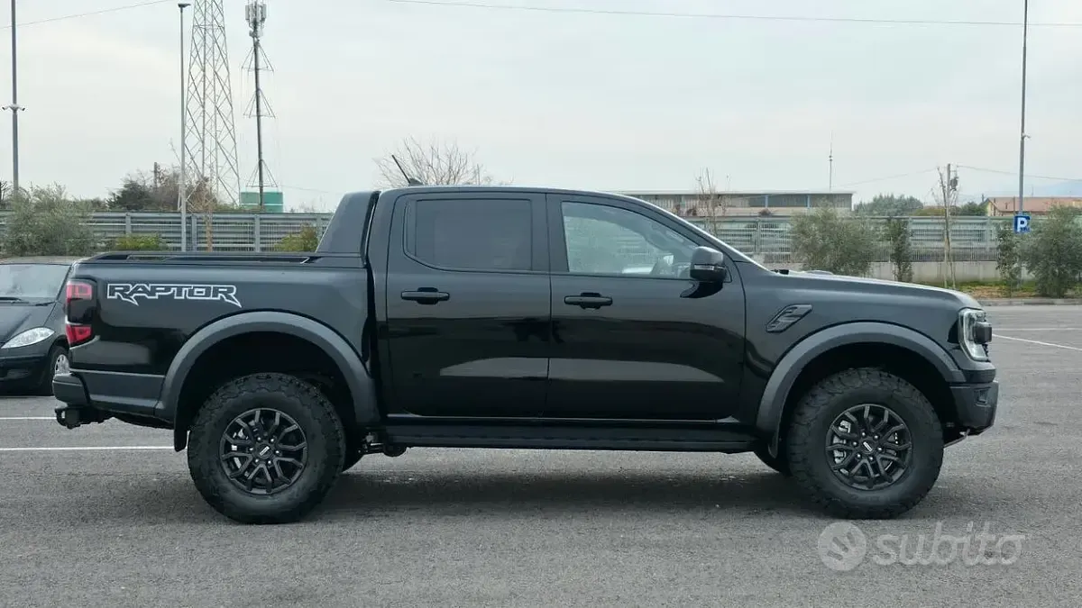 Nuova Ford Ranger Raptor 211 CV (155 kW) 2026 Nero Pick-up