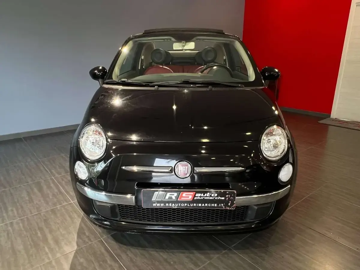 Usata Fiat 500C Lounge 69 CV (50 kW) 2012 Nero Cabrio