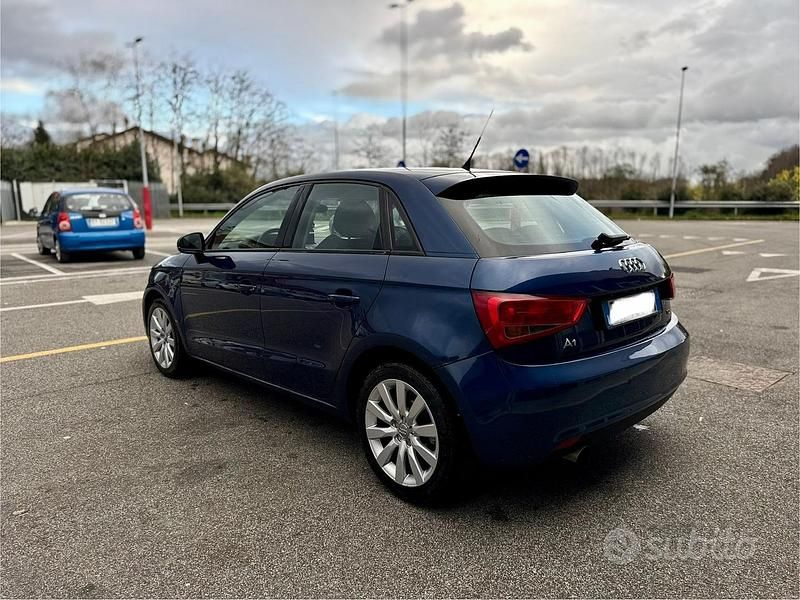 Usata Audi A1 90 CV (66 kW) 2013 Blu Utilitaria
