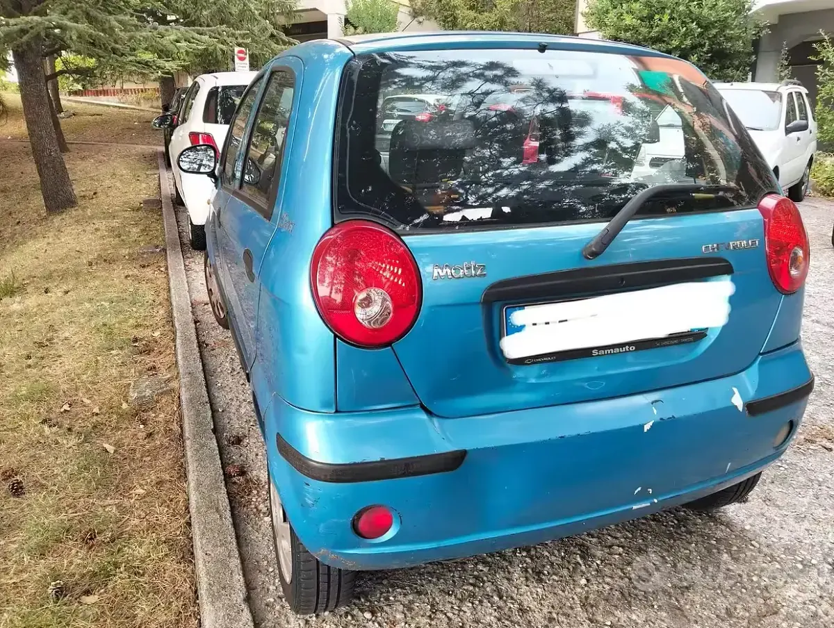 Usata Chevrolet Matiz 52 CV (38 kW) 2006 Bluazzurro Utilitaria