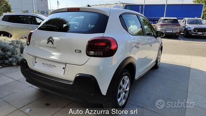 Usata Citroën C3 Feel 83 CV (61 kW) 2021 Bianco Utilitaria