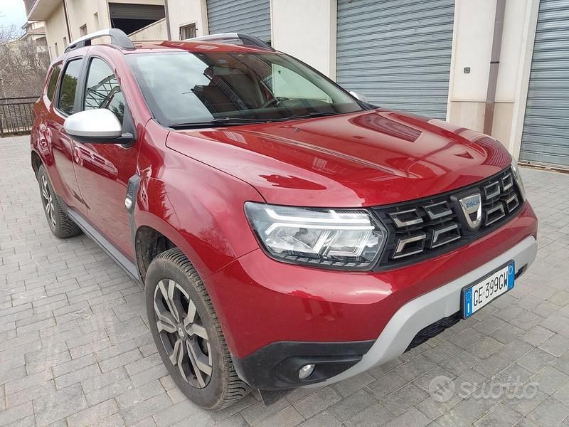 Usata Dacia Duster 116 CV (85 kW) 2021 Rosso SUV