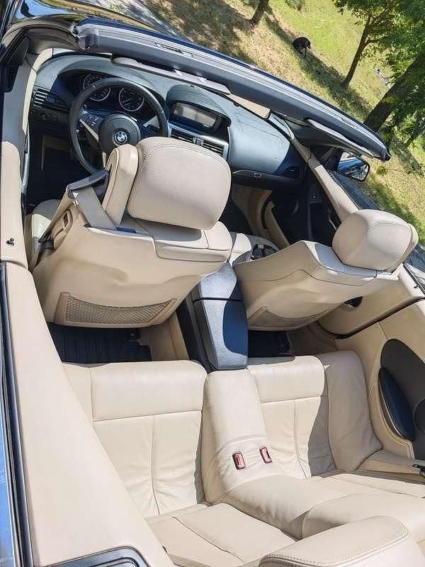 Usata BMW 630 Cabriolet 258 CV (189 kW) 2006 Nero Cabrio