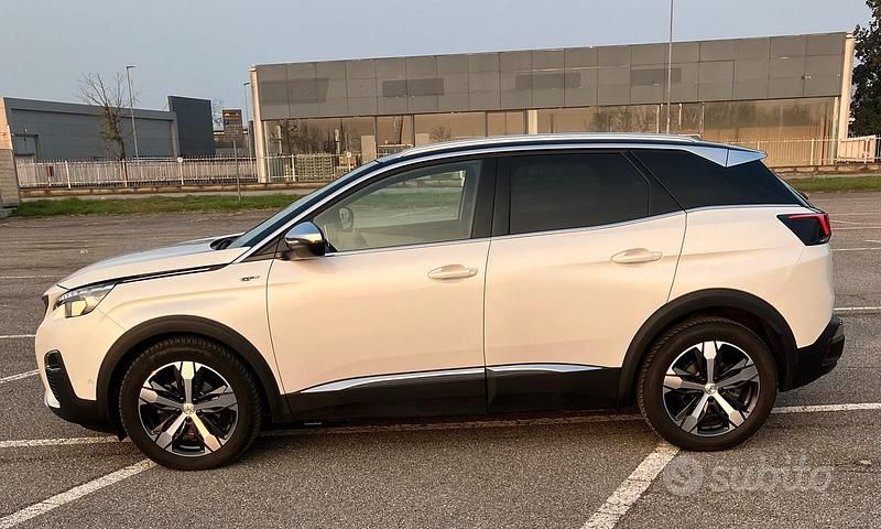 Usata Peugeot 3008 180 CV (132 kW) 2018 Bianco SUV