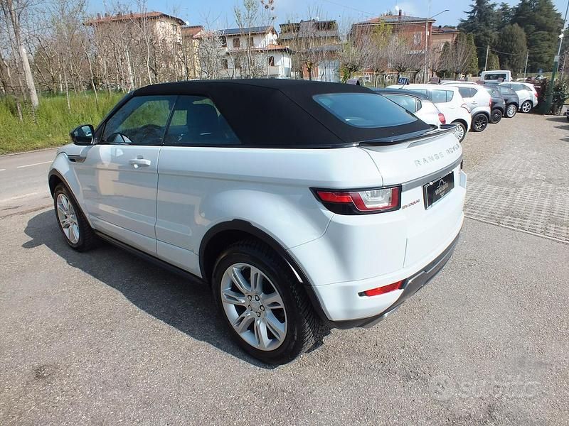 Usata Land Rover Range Rover evoque 180 CV (132 kW) 2017 Grigio Cabrio