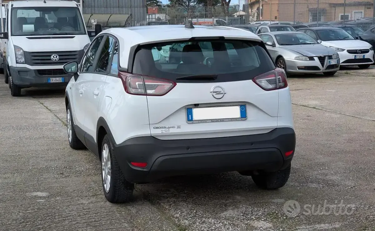 Usata Opel Crossland X 83 CV (61 kW) 2020 Bianco SUV