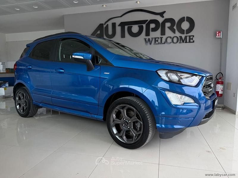 Usata Ford Ecosport Titanium 125 CV (91 kW) 2021 Blu/azzurro SUV