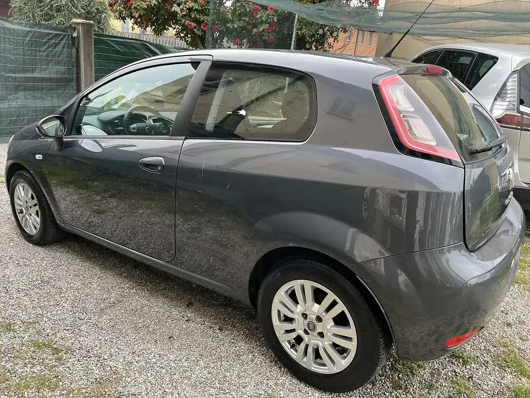 Usata Fiat Punto Lounge 86 CV (63 kW) 2012 Grigio Utilitaria