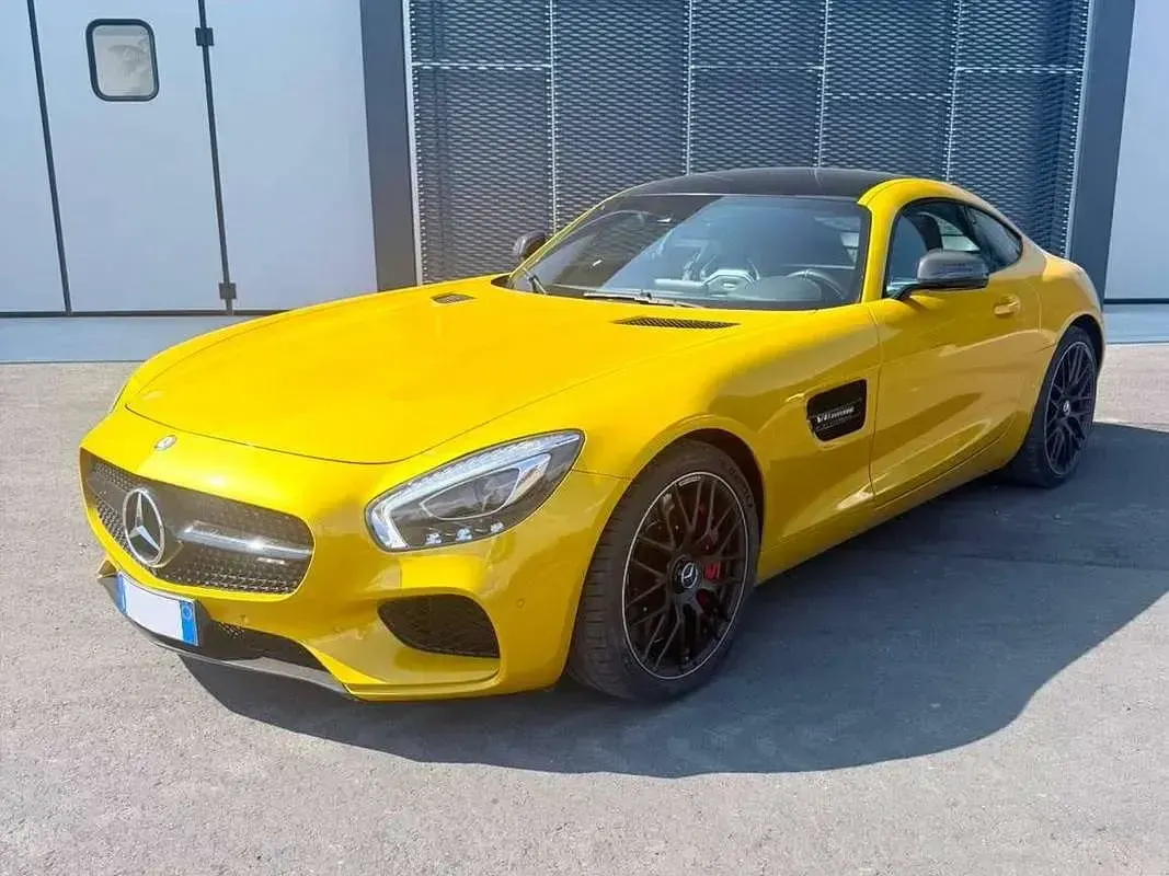 Usata Mercedes AMG GT AMG 510 CV (375 kW) 2017 Oro Coupé