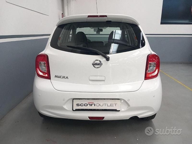 Usata Nissan Micra Acenta 2016 Bianco Berlina