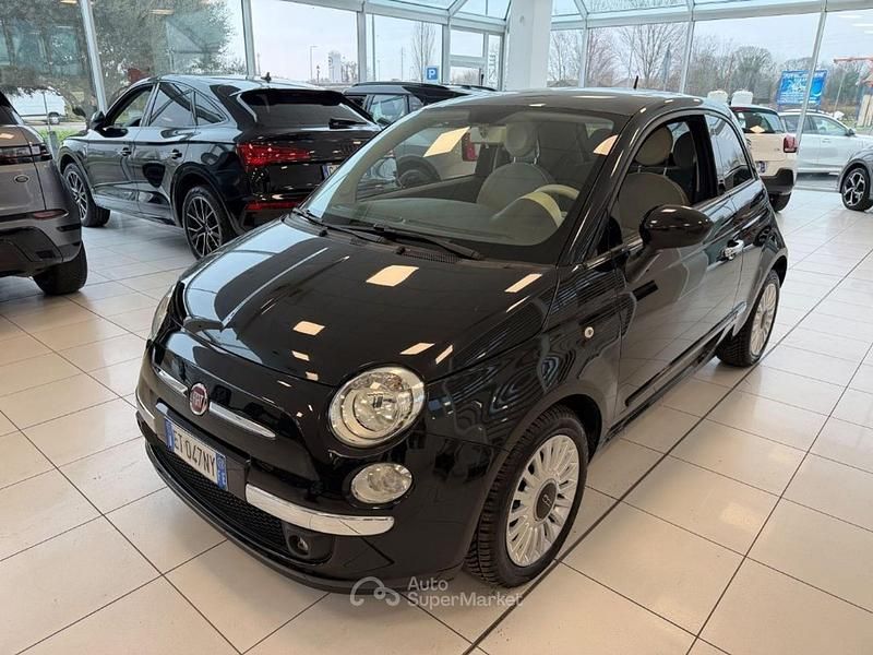 Usata Fiat 500 Lounge 95 CV (69 kW) 2013 Nero Berlina