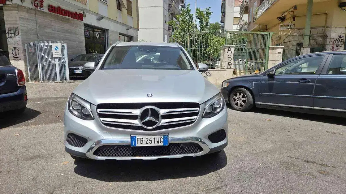 Usata Mercedes GLC220 Exclusive 170 CV (125 kW) 2015 Argento SUV