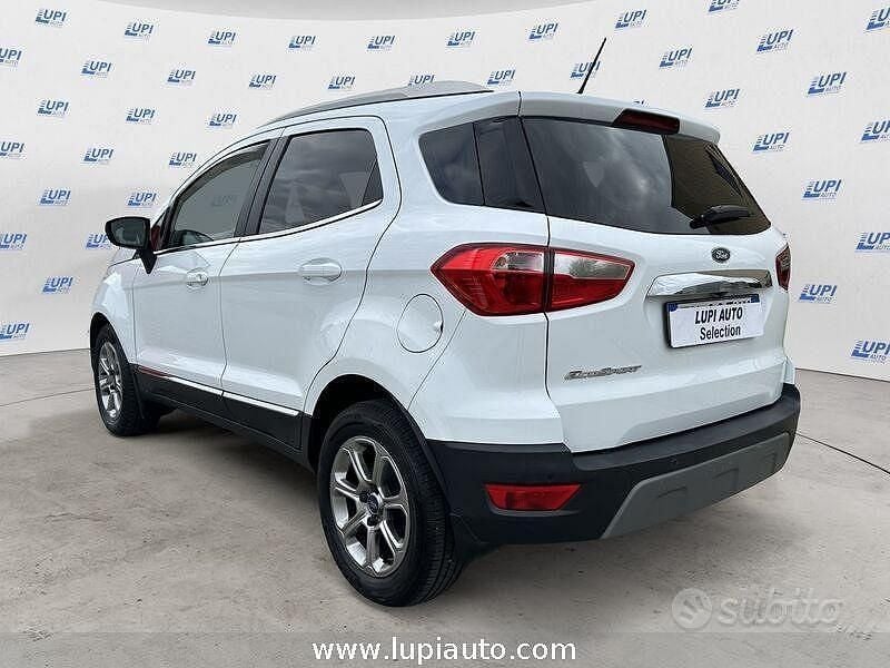 Usata Ford Ecosport Titanium S 125 CV (91 kW) 2019 Bianco SUV