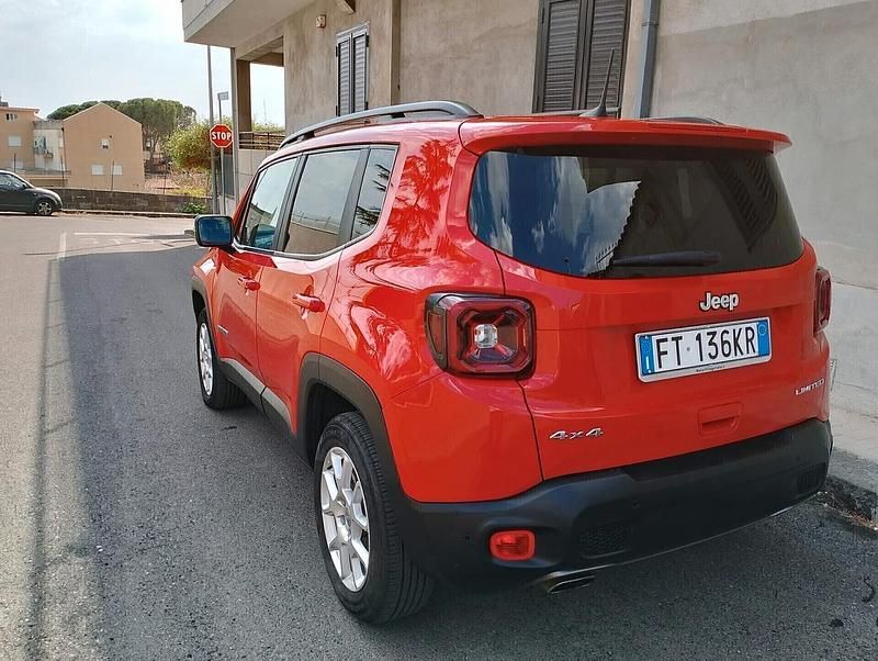 Usata Jeep Renegade Limited 169 CV (124 kW) 2019 Rosso SUV