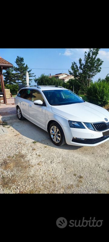 Usata Skoda Octavia G-TEC 110 CV (80 kW) 2018 Bianco Station wagon