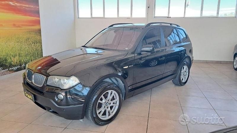 Usata BMW X3 150 CV (110 kW) 2007 Nero SUV