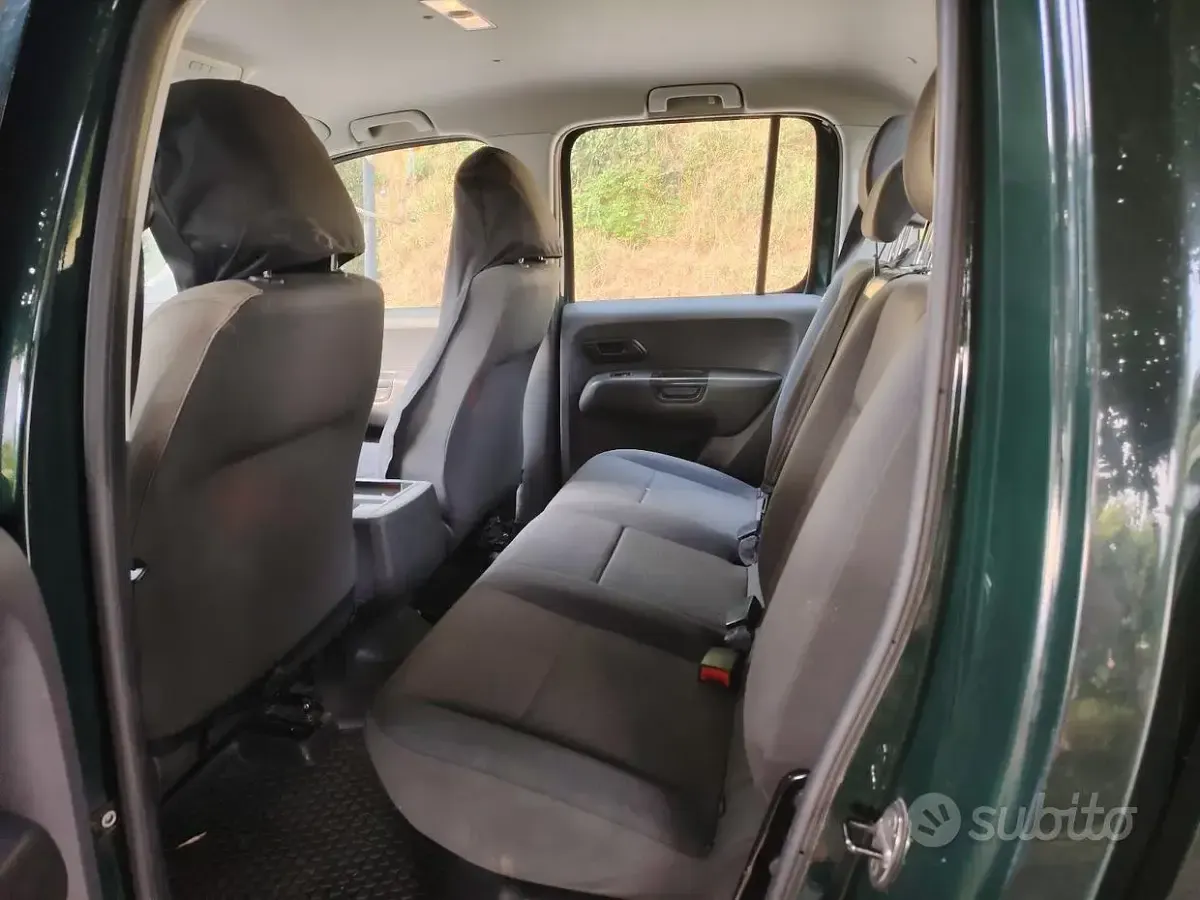 Usata VW Amarok 140 CV (102 kW) 2014 Verde Pick-up