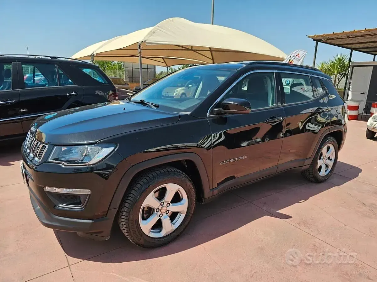 Usata Jeep Compass Longitude 120 CV (88 kW) 2018 Nero SUV