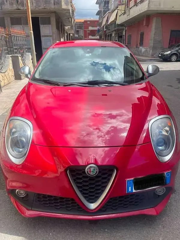 Usata Alfa Romeo MiTo Super 95 CV (69 kW) 2017 Rosso Utilitaria