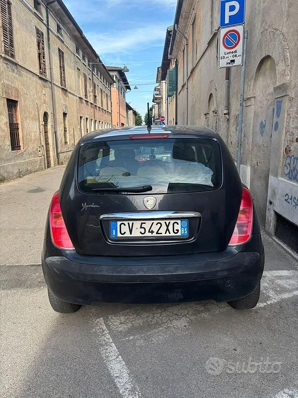 Usata Lancia Ypsilon 2005 Nero Utilitaria