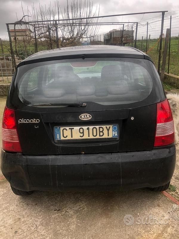Usata Kia Picanto 2005 Nero Utilitaria
