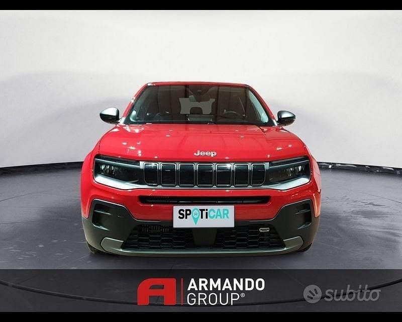 Usata Jeep Avenger Longitude 101 CV (74 kW) 2023 Rosso SUV