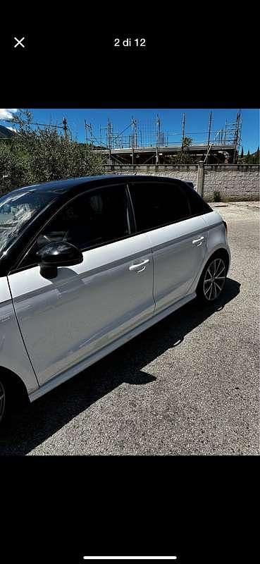 Usata Audi A1 Sportback S-Line 90 CV (66 kW) 2016 Bianco Utilitaria
