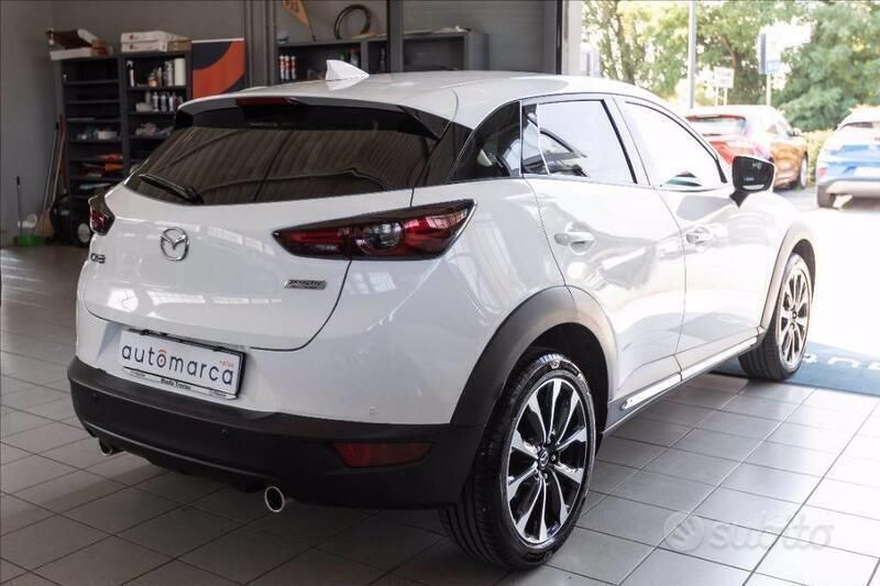 Usata Mazda CX-3 Exceed 121 CV (88 kW) 2019 Bianco SUV