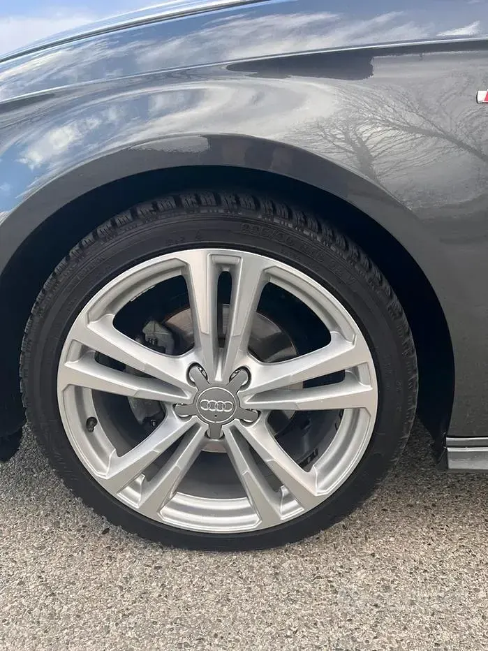 Usata Audi A3 S-Line 150 CV (110 kW) 2017 Grigio Berlina