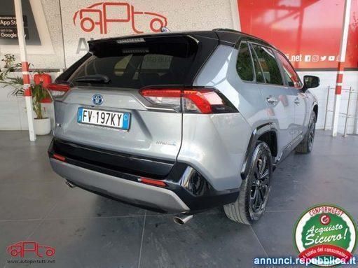 Usata Toyota RAV4 Hybrid Lounge 218 CV (160 kW) 2019 Argento SUV