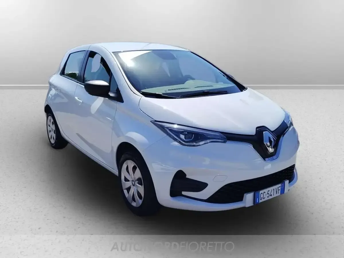 Usata Renault Zoe Life 50 kW (69 CV) 2020 Bianco Utilitaria