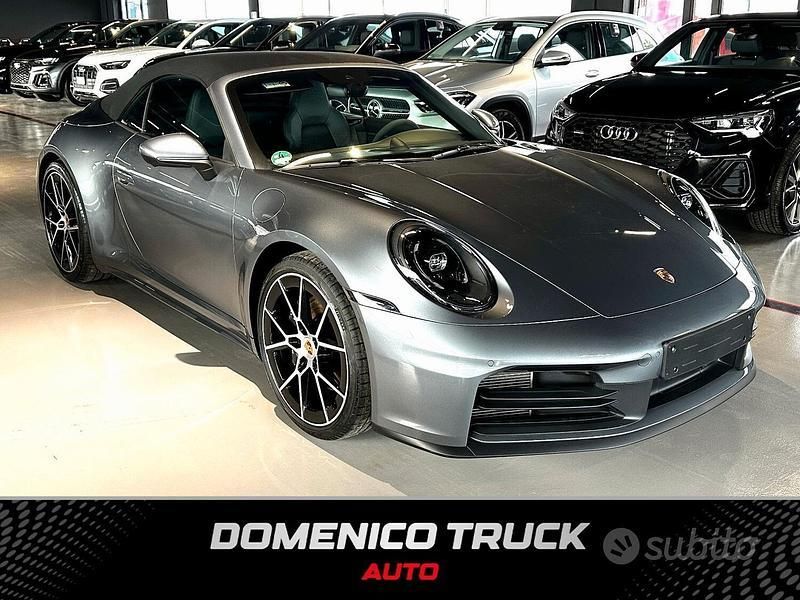 Grigio Usata 2024 Porsche 911 Carrera Cabriolet Cabrio | 164.900 € (Super prezzo) - Immagine 1/4