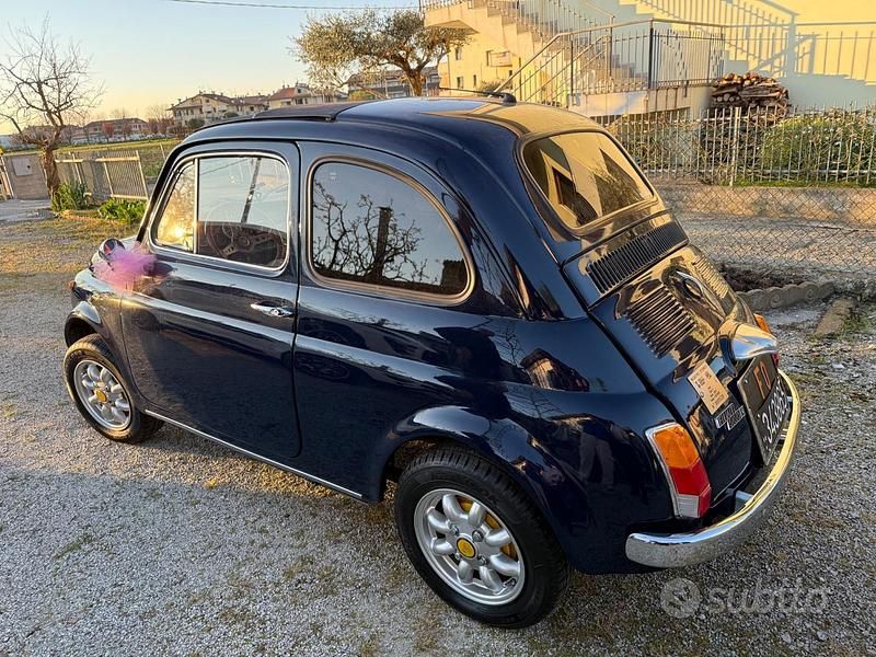 Usata Fiat 500 1970 Blu Utilitaria