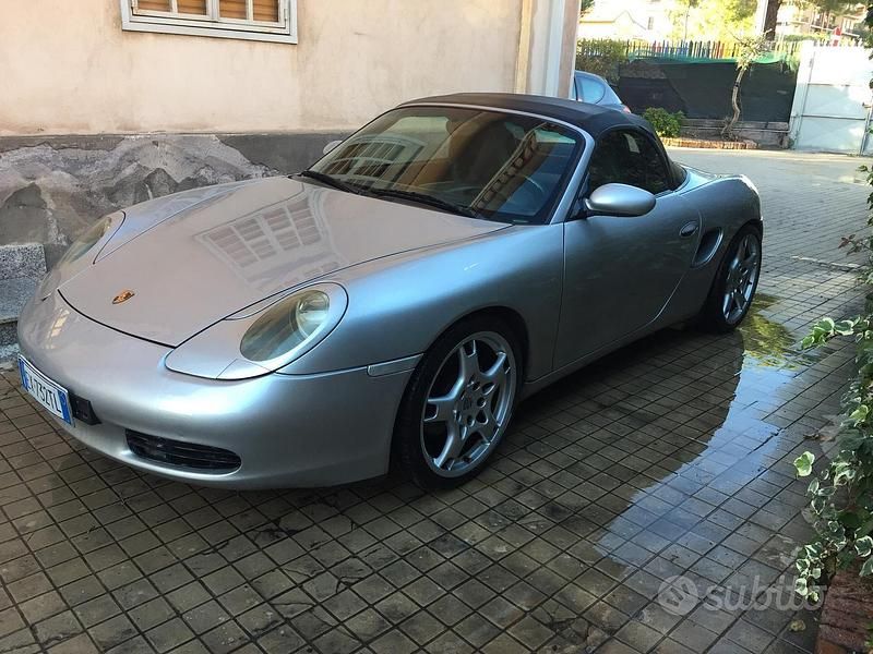 Usata Porsche Boxster 1997 Grigio Cabrio