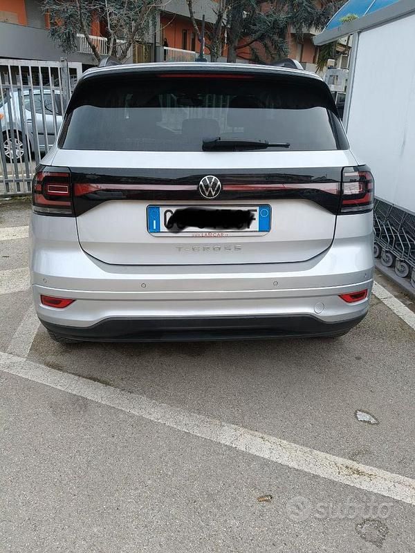 Usata VW T-Cross 115 CV (84 kW) 2022 Grigio SUV