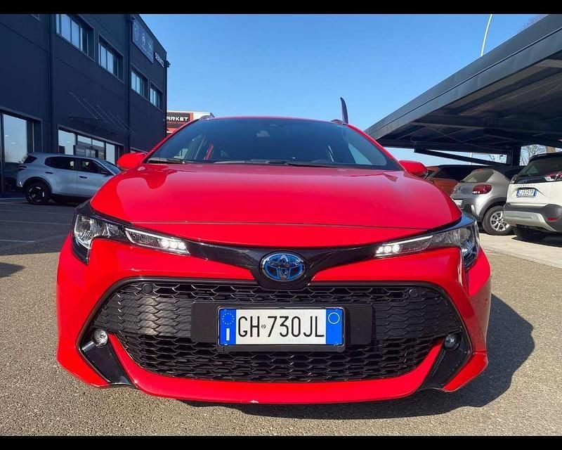 Usata Toyota Corolla Business Edition 98 CV (72 kW) 2021 Rosso Station wagon