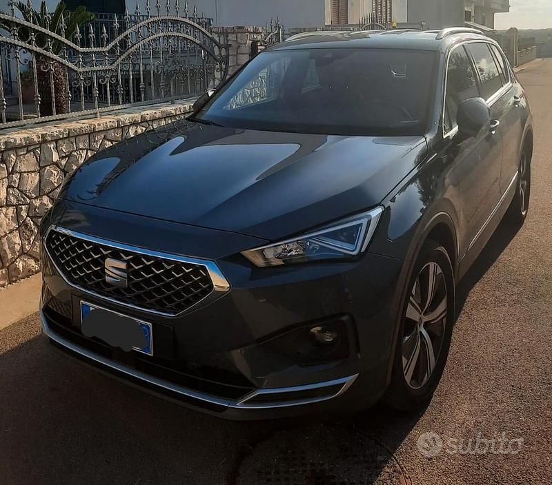 Usata Seat Tarraco 200 CV (147 kW) 2021 Grigio SUV