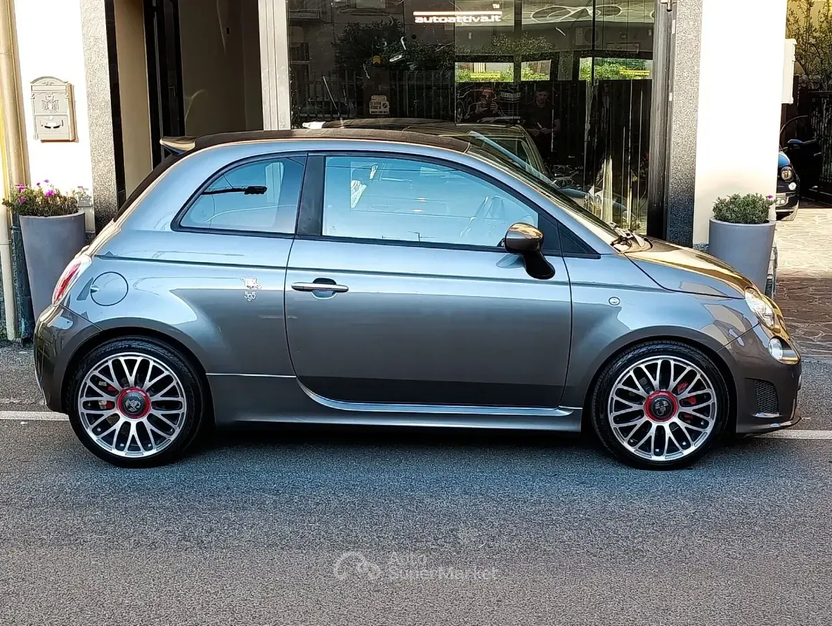 Usata Abarth 595 Turismo 160 CV (117 kW) 2014 Gray Cabrio