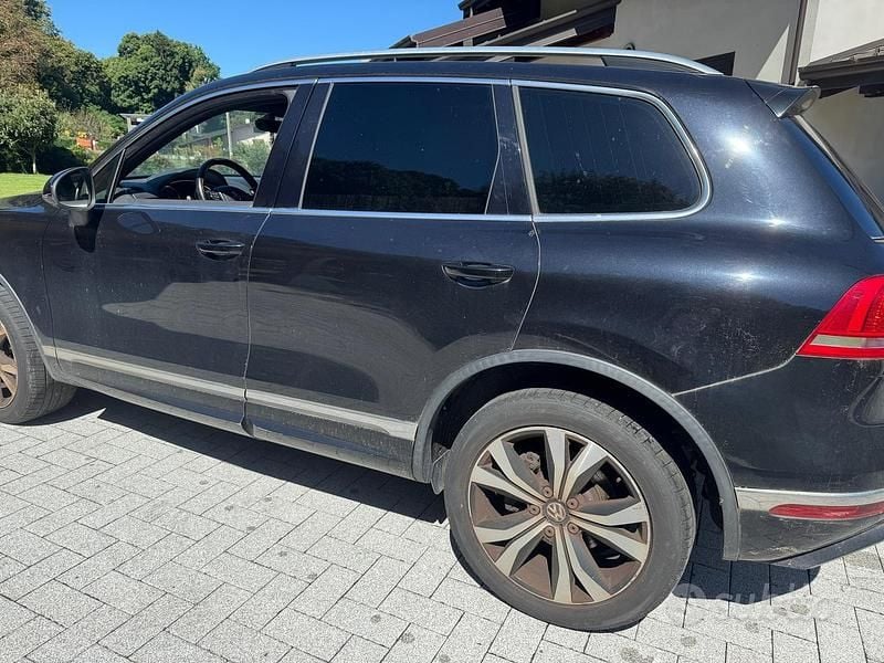 Usata VW Touareg Sportline 204 CV (150 kW) 2017 Nero SUV