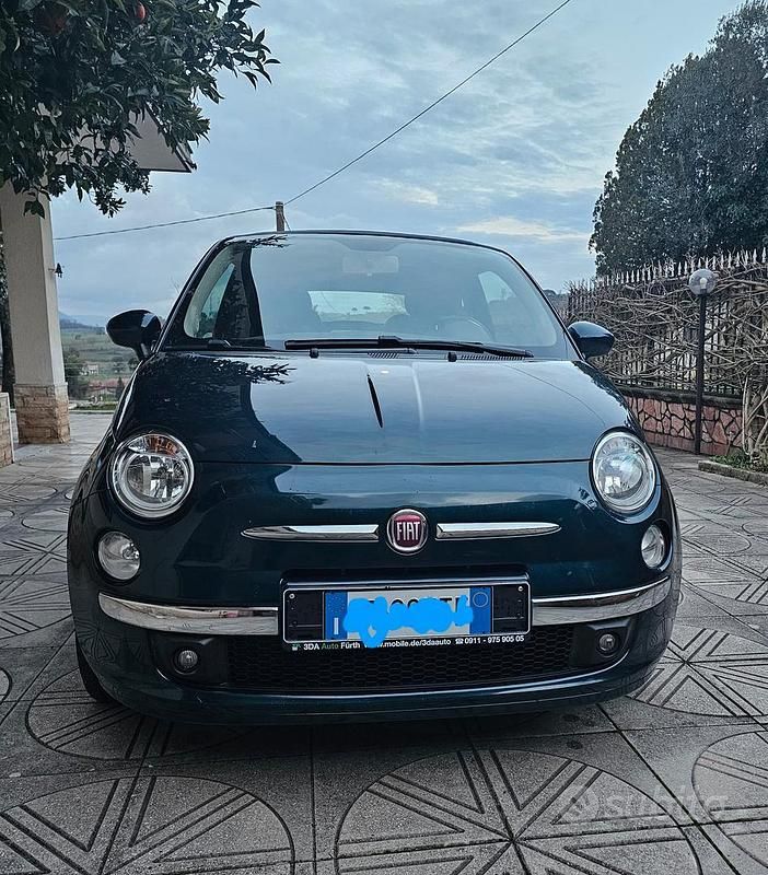 Usata Fiat 500C 2014 Blu Cabrio