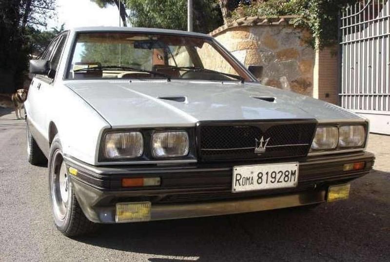 Usata Maserati 420 205 CV (150 kW) 1986 Grigio Berlina