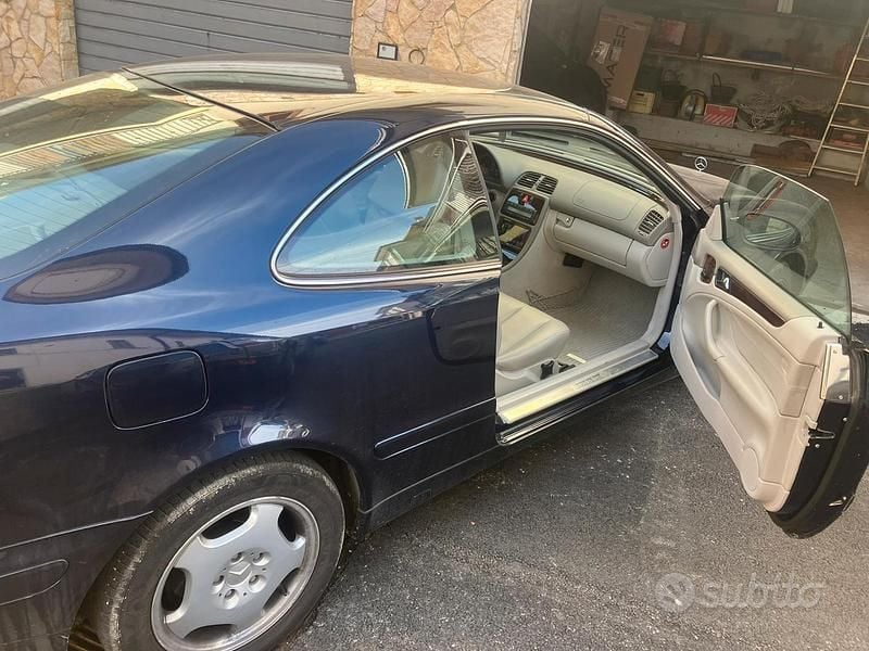 Usata Mercedes CLK200 2001 Blu Coupé