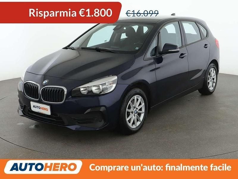 Usata BMW 216 Active Tourer Advantage 116 CV (85 kW) 2020 Blu Monovolume
