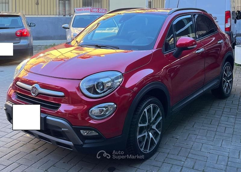 Usata Fiat 500X Cross Plus 140 CV (102 kW) 2015 Rosso SUV