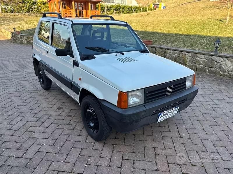 Usata Fiat Panda 4x4 Trekking 54 CV (39 kW) 2003 Bianco Utilitaria